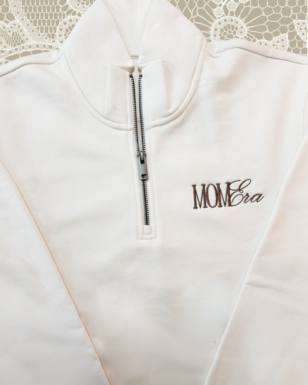 Sudadera Zip Mom Era